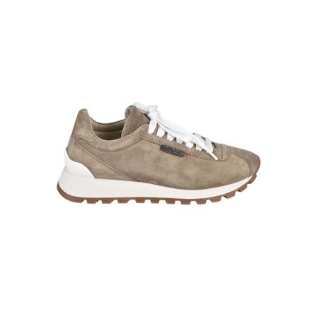 Brunello Cucinelli Low Top Sneakers , Beige , Dames , Maat: 41 EU