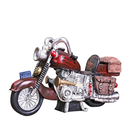 Moottoripyörän ajoneuvosuunnittelu koriste, luova hartsimoottoripyörä kodin sisustukseen -lingling}