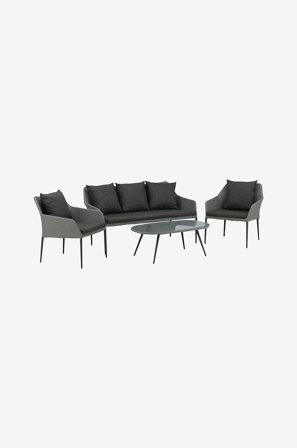 Venture Home - Sofagruppe Spoga - Grå - Loungemøbler - Fra Homeroom