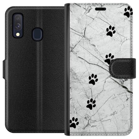 Kompatibel Tegnebogsetui til Samsung Samsung Galaxy A40 Kopper