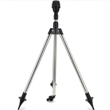 Pyörivä kolmijalkainen sadetin, kolmijalka + Meg-sadetin + pahvipakkaus