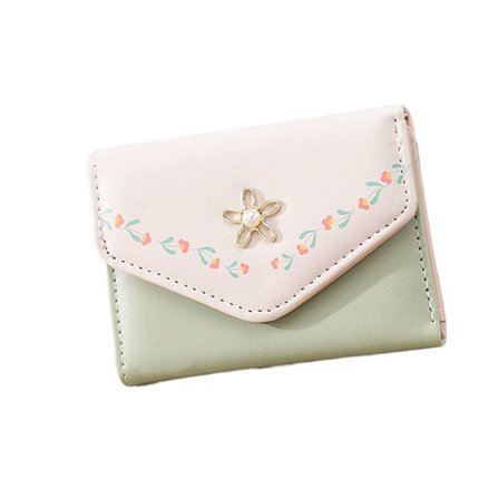 Dam Plånbok Korthållare GRÖN - spot sales