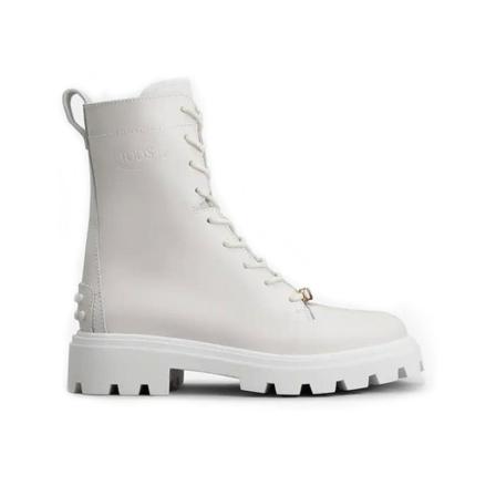 Tod's, Lace-up Boots Beige, Dames, Maat:38 EU