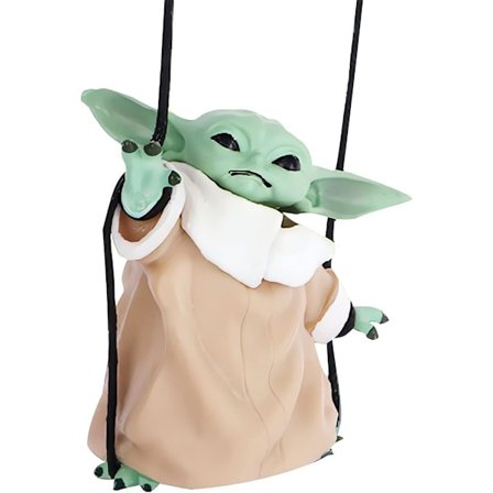 Bil Bakspejl Vedhæng Baby Yoda Bil-Yoda Gynge Bil Rea, ZQKLA