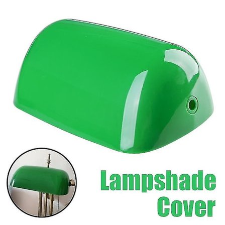 Lampunvarjostimet Vintage Muovinen Pankkiirilampun Kupu Retro Vihreä Pankkiirilamppu