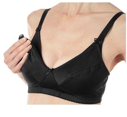 Chicco Mammy Reggiseno Allattamento Microfibra Nero 3C