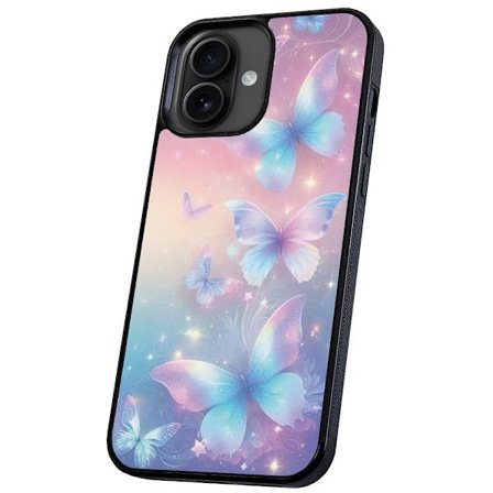 iPhone 16 Plus - Cover/Mobilcover Butterflies