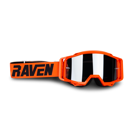 Gafas de Cross Raven Sniper Naranja/Negro