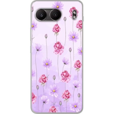 Kompatibel Mobilcover til OnePlus Nord 4 Petal Reverie Lilac Mist