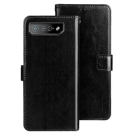 IDEWEI Fodral för Asus ROG Phone 7 5G Ställ Telefonfodral PU Läder+TPU Plånboksfodral