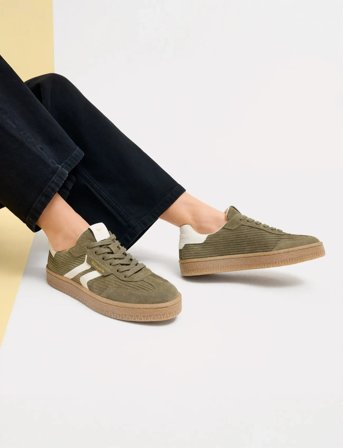 Tamaris Women Lace-Up - Khaki green - 38