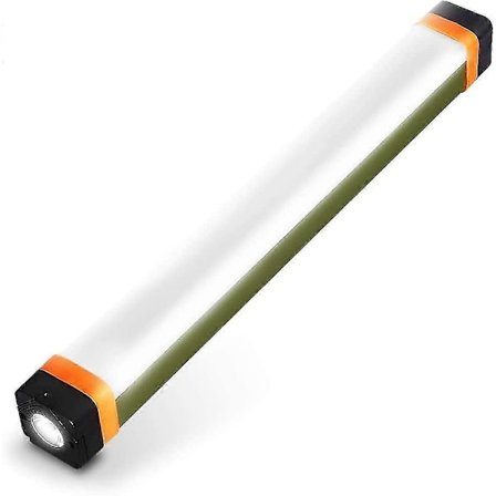 Magnetisk teltlysstang, oppladbart magnetisk lys, 4 moduser 400 lumen, USB-oppladbart campinglys med 1200 mAh powerbank, nødbelysning med
