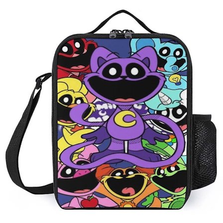 c11 Smiling Critters CatNap Lunch Bag för barn flickor pojkar Smiling Critters CatNap Merch Skolartiklar Isolerad Lunch Bag zs11