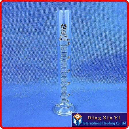 2 stk. 50 ml Gradueret Cylinder Målebeholdere