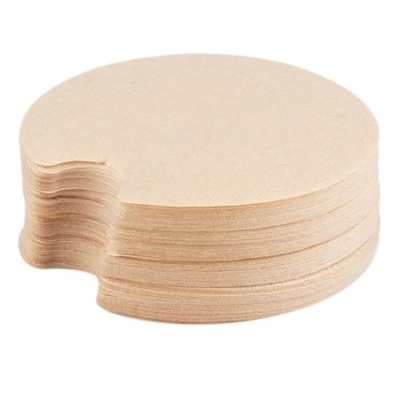 Separerbart papirfilter for gjenbrukbare kaffekapsler forhindrer klumper og holder kapslene rene