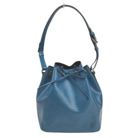 Louis Vuitton Vintage, Pre-owned Leather louis-vuitton-bags Blauw, Dames, Maat:ONE Size