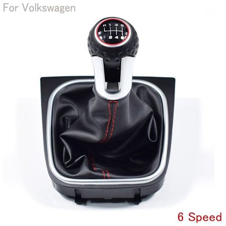 5 6 Växlad Bil Styling Manuell Växelspak Knopp Spak Penna För V-W Volkswagen Golf 5/6 MK5/6 Scirocco(2009) Octavia-6 Växlad