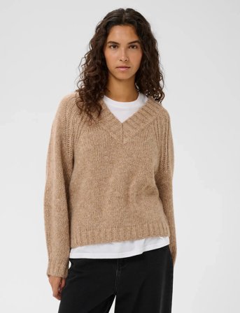 InWear Troaiw V-Neck - Beige - XXL