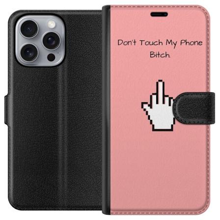 Apple iPhone 16 Pro Max Lompakkokotelo Älä koske minun puhel