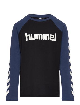 Hmlboys T-Shirt L/S Black Hummel