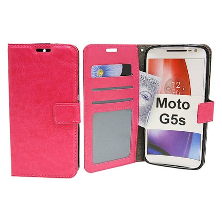 Crazy Horse Wallet Moto G5s