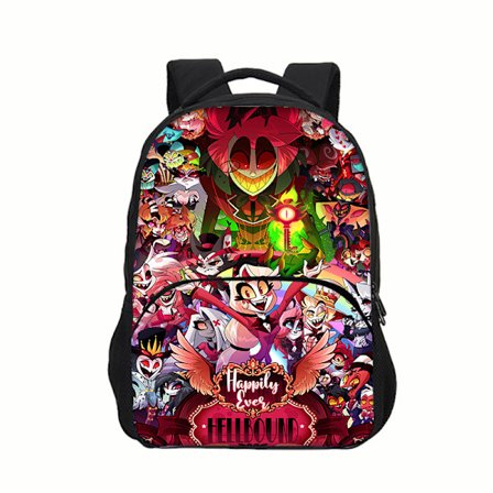 Hazbin Hotel Trykt Ryggsekk-1