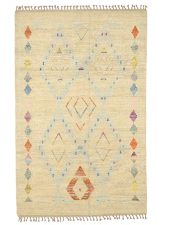 Berber Style Rug Hand Knotted 179X283 Afghanistan