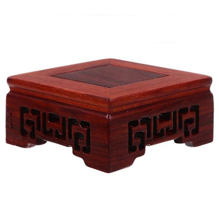 Lille Antik Blomsterpotte Display Base Håndværk Figur Display Stand Vase Display Base[HK]