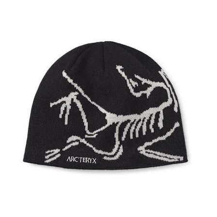 Arc'teryx Bird Head Toque Lue Svart Merinoull Strikket Vinterlue Unisex