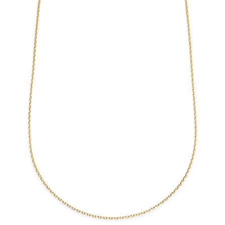 Essentials | Collar de cadena de cable dorado de 2 mm para hombres - Collares de cadena