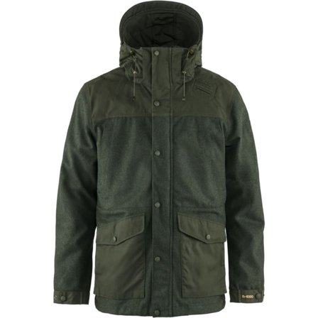 Fjällräven Men's Värmland Wool Jacket Men Hunting jackets unlined Green S