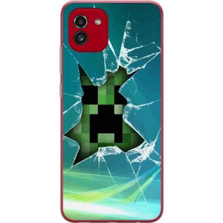 Samsung Galaxy A03 Kuori / Matkapuhelimen kuori - MineCraft