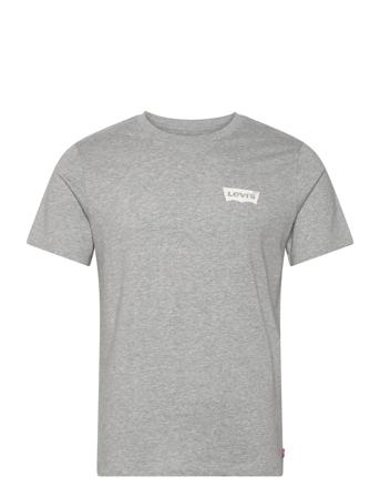 Graphic Crewneck Tee Icon Logo Tops T-shirts Short-sleeved Grey LEVI ́S Men