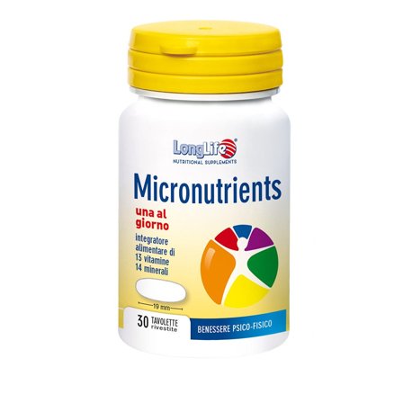 Longlife Micronutrients 30 Tavolette