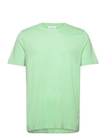 Mouliné O-Neck Tee S/S Green Lindbergh