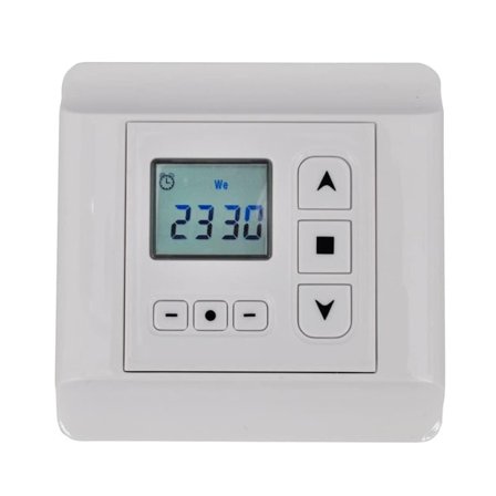 vidaXL Kontroll för jalusier med programmerbar timer