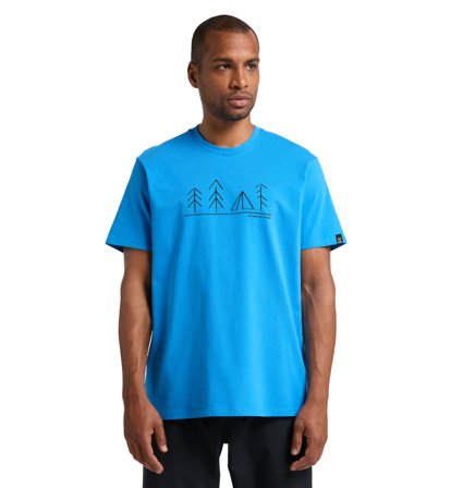 Haglöfs Camp Tee Men Nordic Blue - S