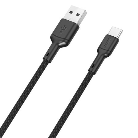 Dudao L9T 5A USB-A - USB-C kabel 1m - Sort