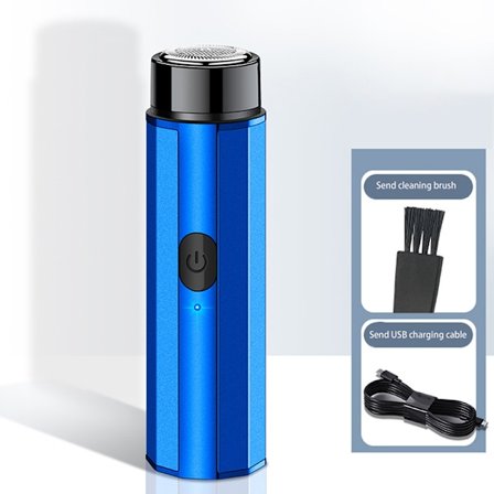 Mini elektrisk rakapparat för män Portable Electric Razor Beard USB