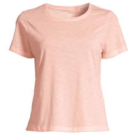 Casall Women's Texture Tee Women Short sleeved fitness sweater Pink 42