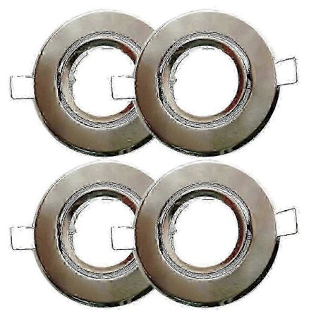 Downlight 4 stk. MR11 GU4-sæt til 50/60 mm forsænket belysning