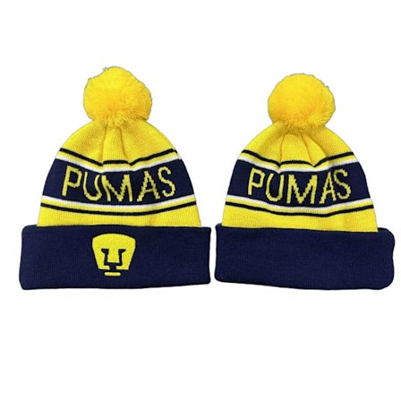 Fodboldklub strikket hue Barcelona Real Madrid Paris kuldebestandig varm efterårs- og vinteruldshue (Puma)