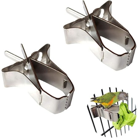 Lintujen lemmikkieläinten ruokakupit papukaijat linnun häkin klipsi lintujen hedelmäsyöttö Bi