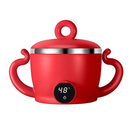 Oppladbar Matvarmerbolle for Barn Baby Matvarmer Isolasjon Baby Matbeholder
