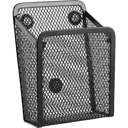 Magnetisk Penneholder, Mesh Rustfrit Stål Penneholder, Metal Skrivebordsarrangør