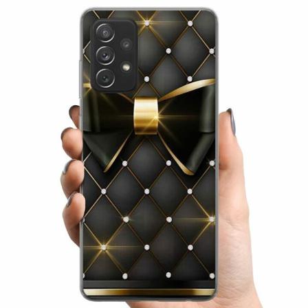 Samsung Galaxy A52 5g Tpu Mobilskal Gyllene Rosett