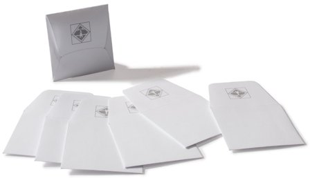 Leuchtturm Møntlommer til 1 mønt op til 46 mm i papir - 100 stk.