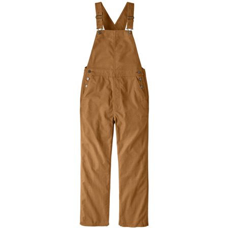Patagonia W's Point Reyes Canvas Overalls Nest Brown
