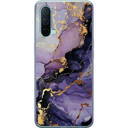 Kompatibel Mobilcover til OnePlus Nord CE 5G Lilla Marmor