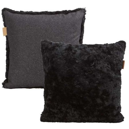 Shepherd Lina Kuddar Unisex Svart 40x40 cm